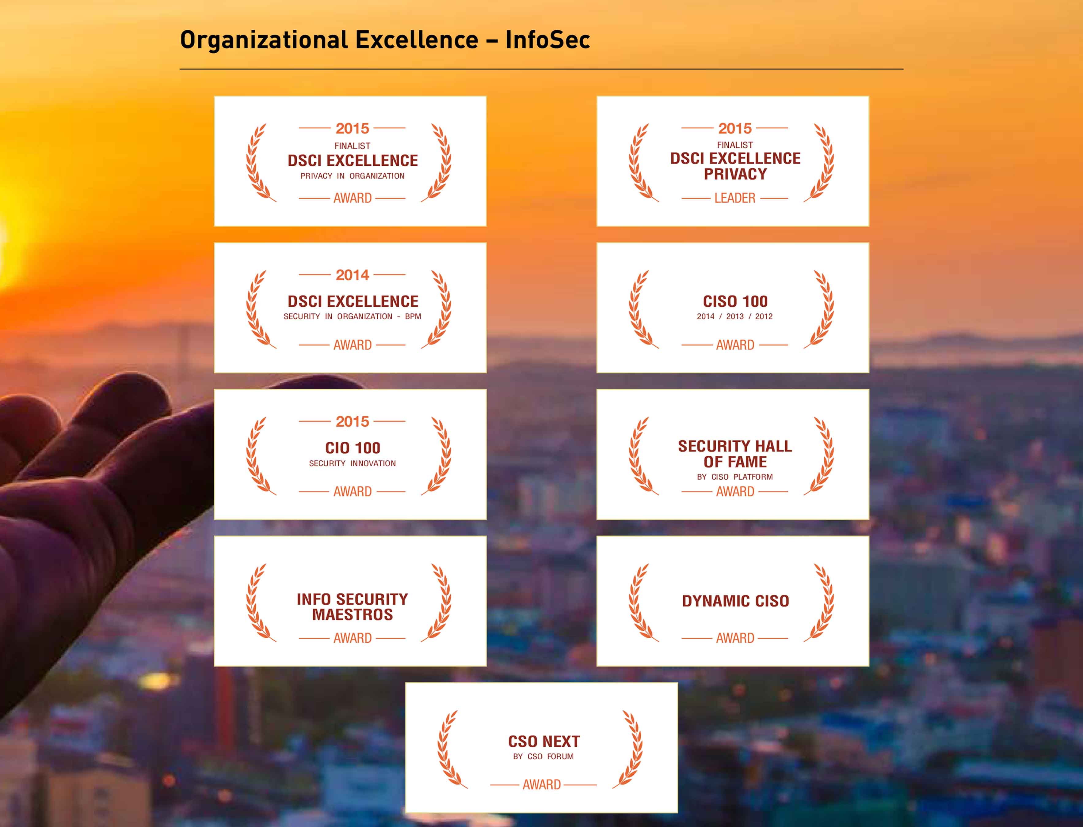 Organizational Excellence – InfoSec